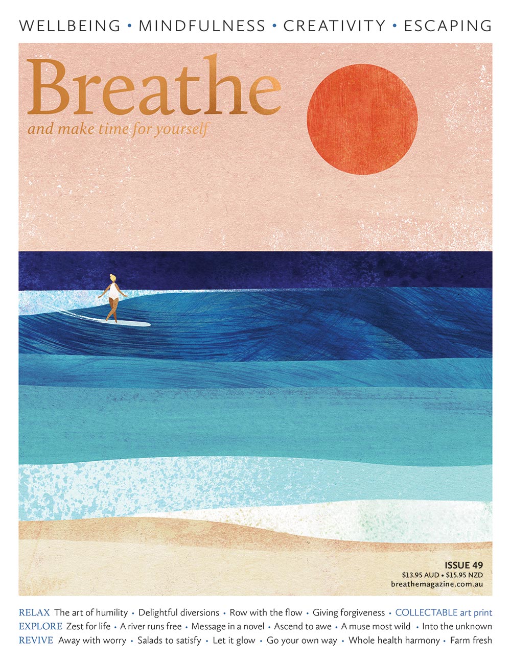 Breathe Magazine magazine cover